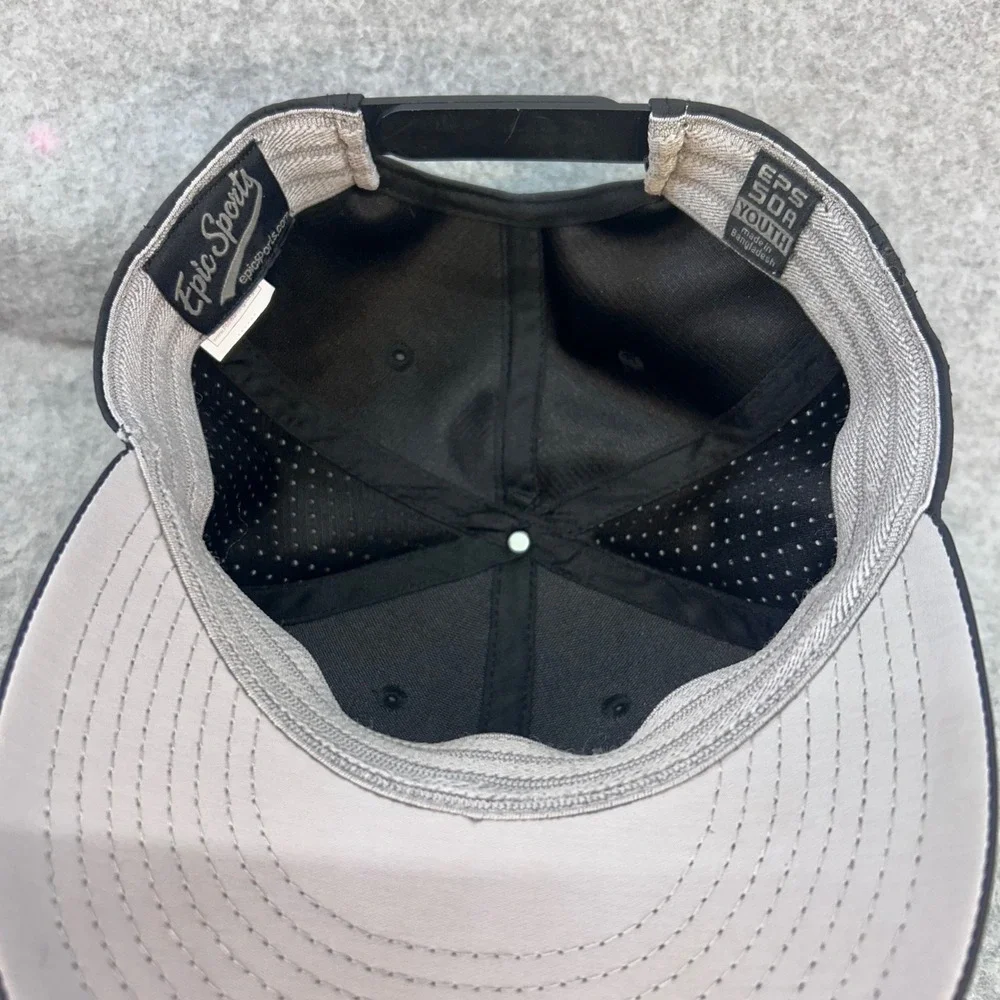 Diamond Dawgs Youth Black Epic Sports Baseball Hat Snapback EPS 50A Youth